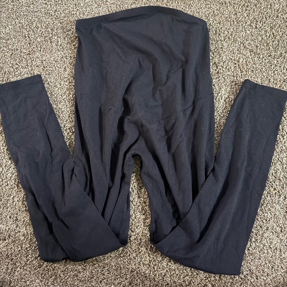 Sonoma Black Maternity Leggings - Picture 2 of 3